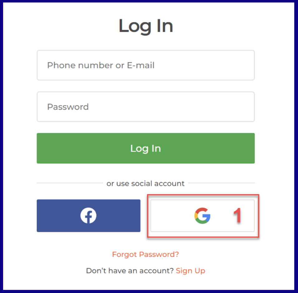 Login To IQOption Through Web by Gmail